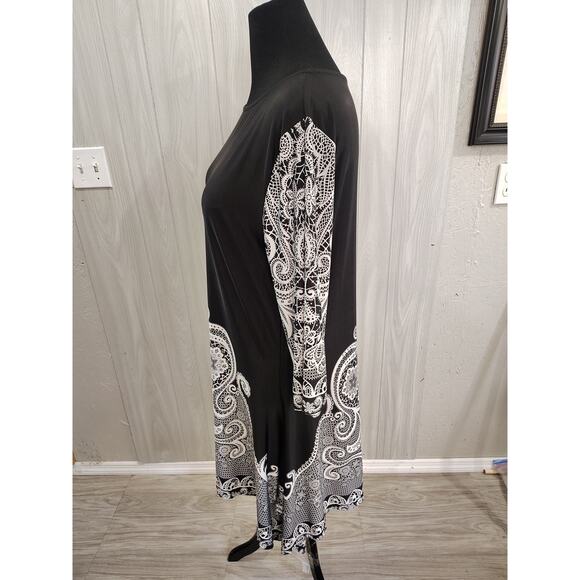 Women's Boho Whimsygoth Gothic Business Mob Wife Plus Size 1x Dress - Picture 4 of 7